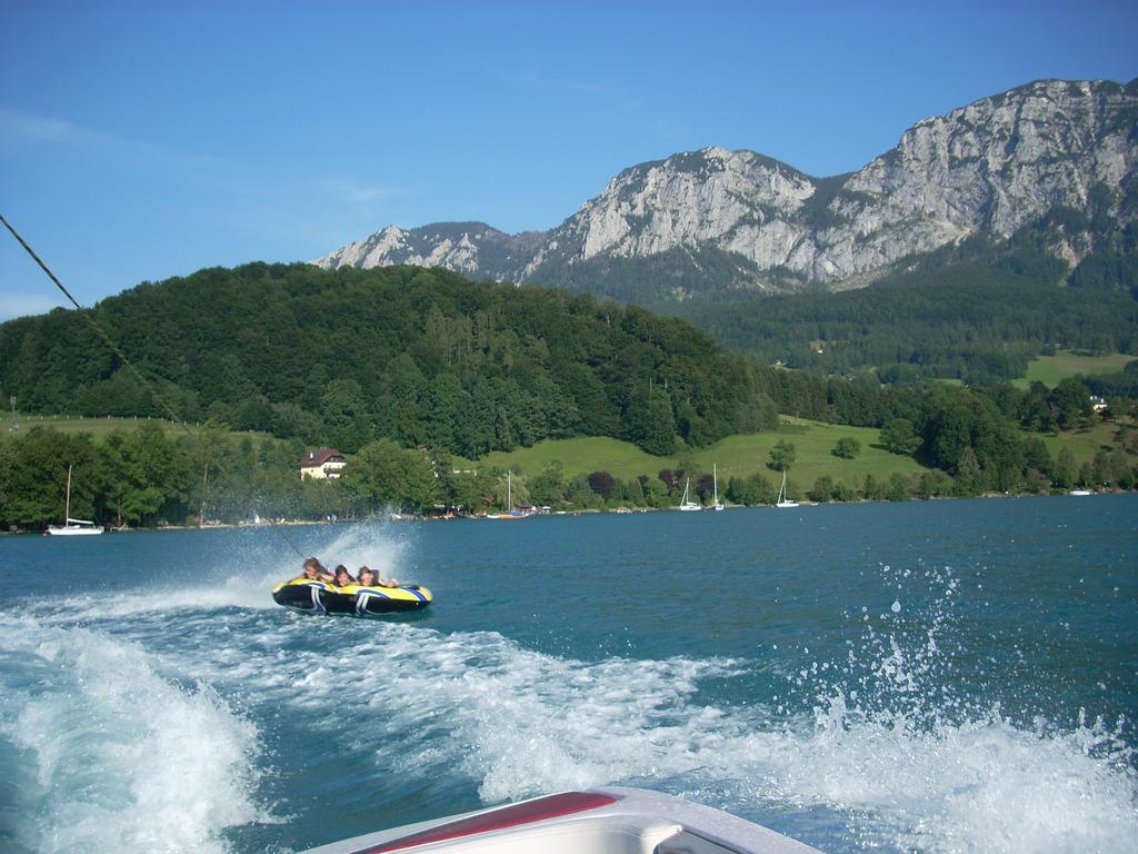 Attersee-Chalet Angermann Familie Spalt 阿特湖畔施泰因巴赫 外观 照片