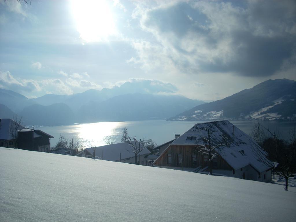 Attersee-Chalet Angermann Familie Spalt 阿特湖畔施泰因巴赫 外观 照片