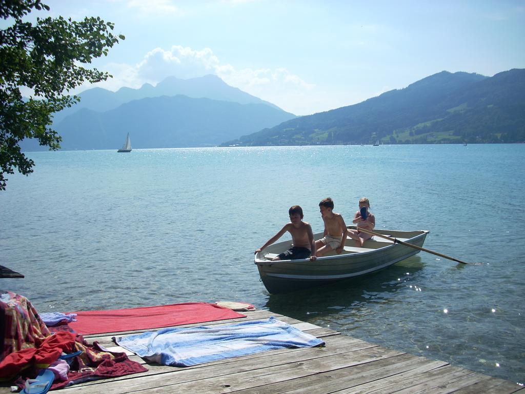 Attersee-Chalet Angermann Familie Spalt 阿特湖畔施泰因巴赫 外观 照片