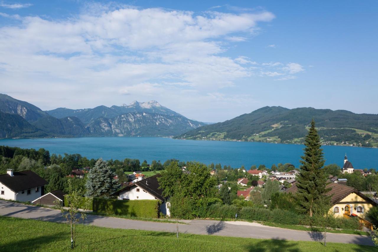 Attersee-Chalet Angermann Familie Spalt 阿特湖畔施泰因巴赫 外观 照片